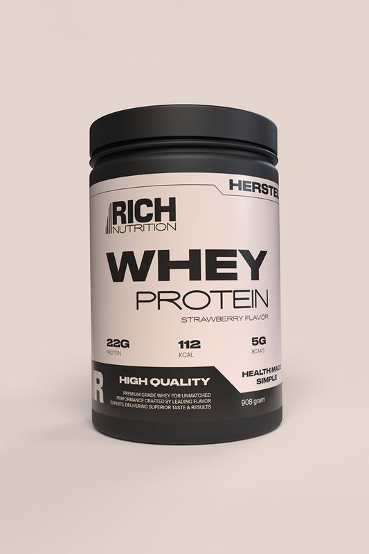 Whey Protein – Strawberry Flavor