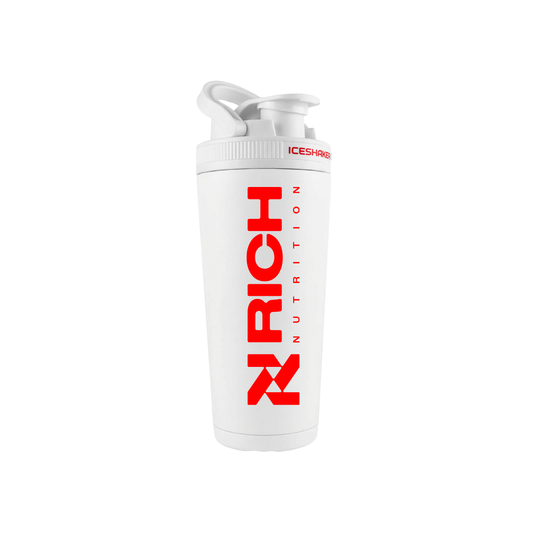 Rich Steel Shaker - White kopen | RichNutrition
