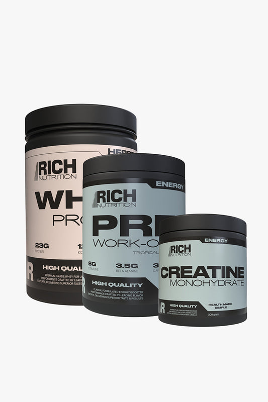 MUSCLE TRIO – Energie, kracht en spiermassa kopen | RichNutrition