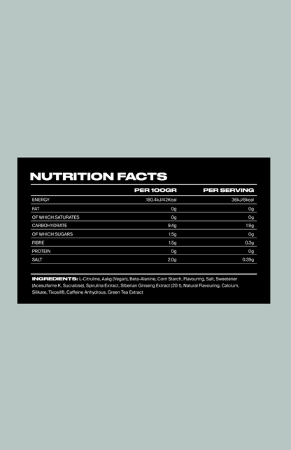 Pre-Workout (Energy) – Tropical Flavor