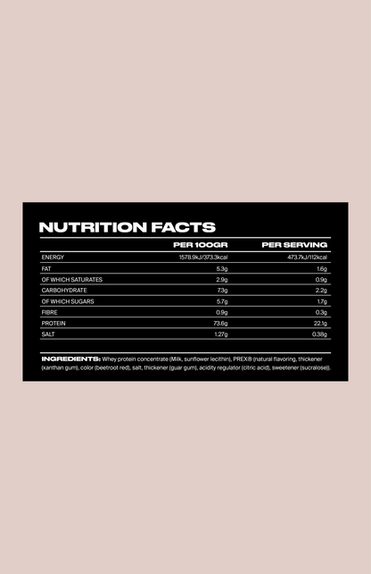Whey Protein – Strawberry Flavor