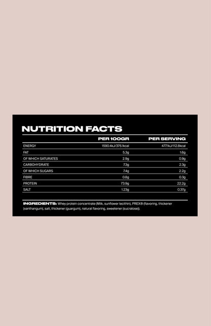 Whey Protein – Vanilla Flavor